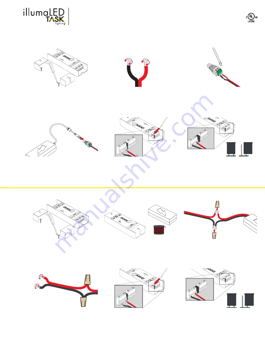 Task Lighting T-C-RGB180 Installation Manual Download Page 3