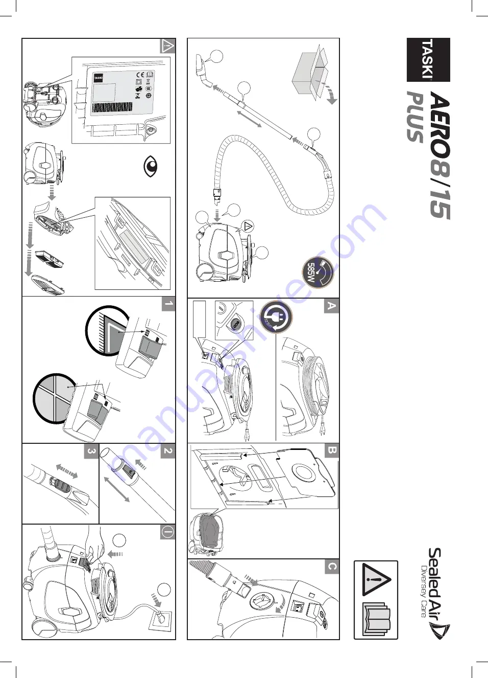 Taski AERO 15 Translation Of The Original Instructions Of Use Download Page 1