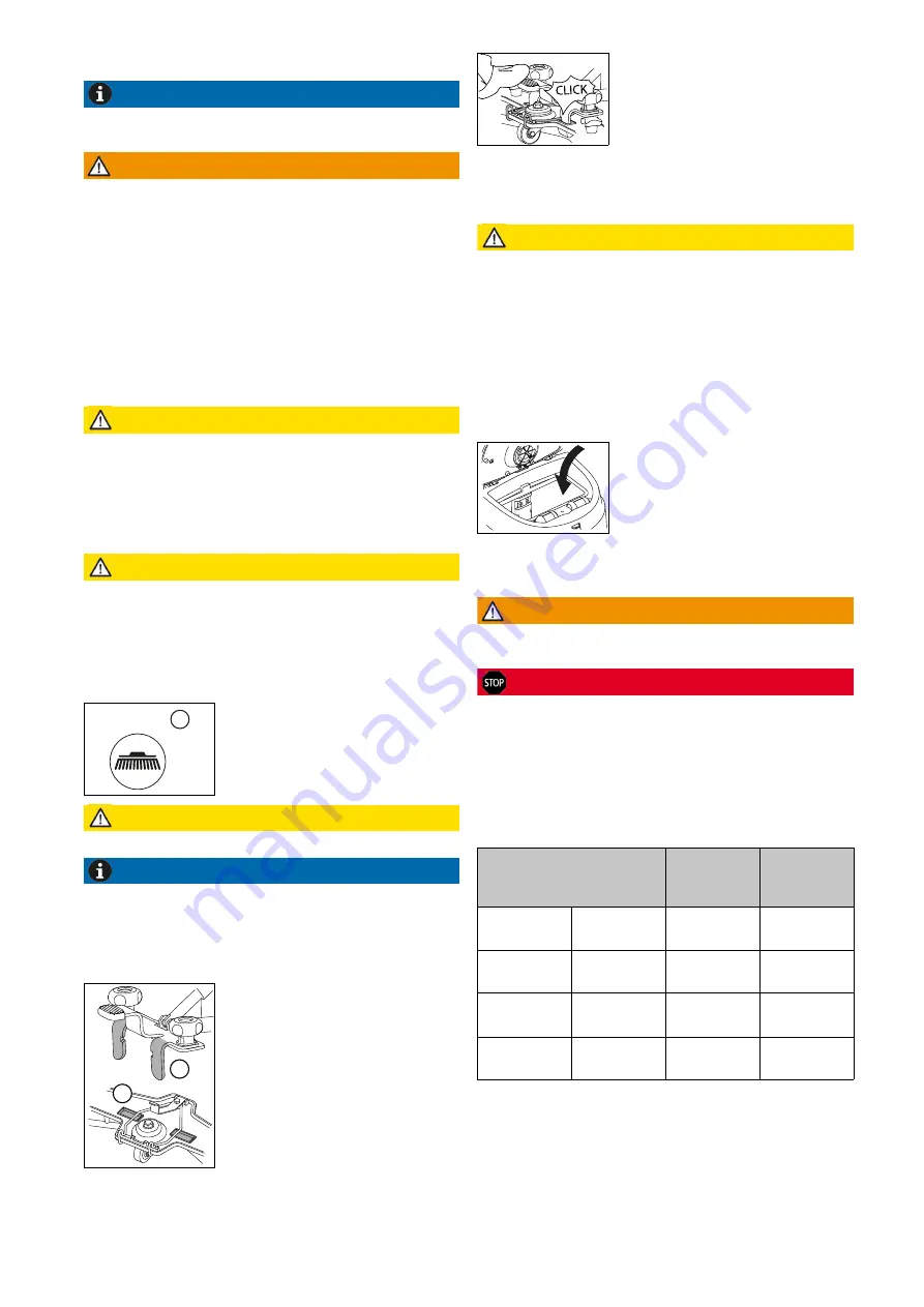 Taski Diversey swingo 4000 Manual Download Page 70