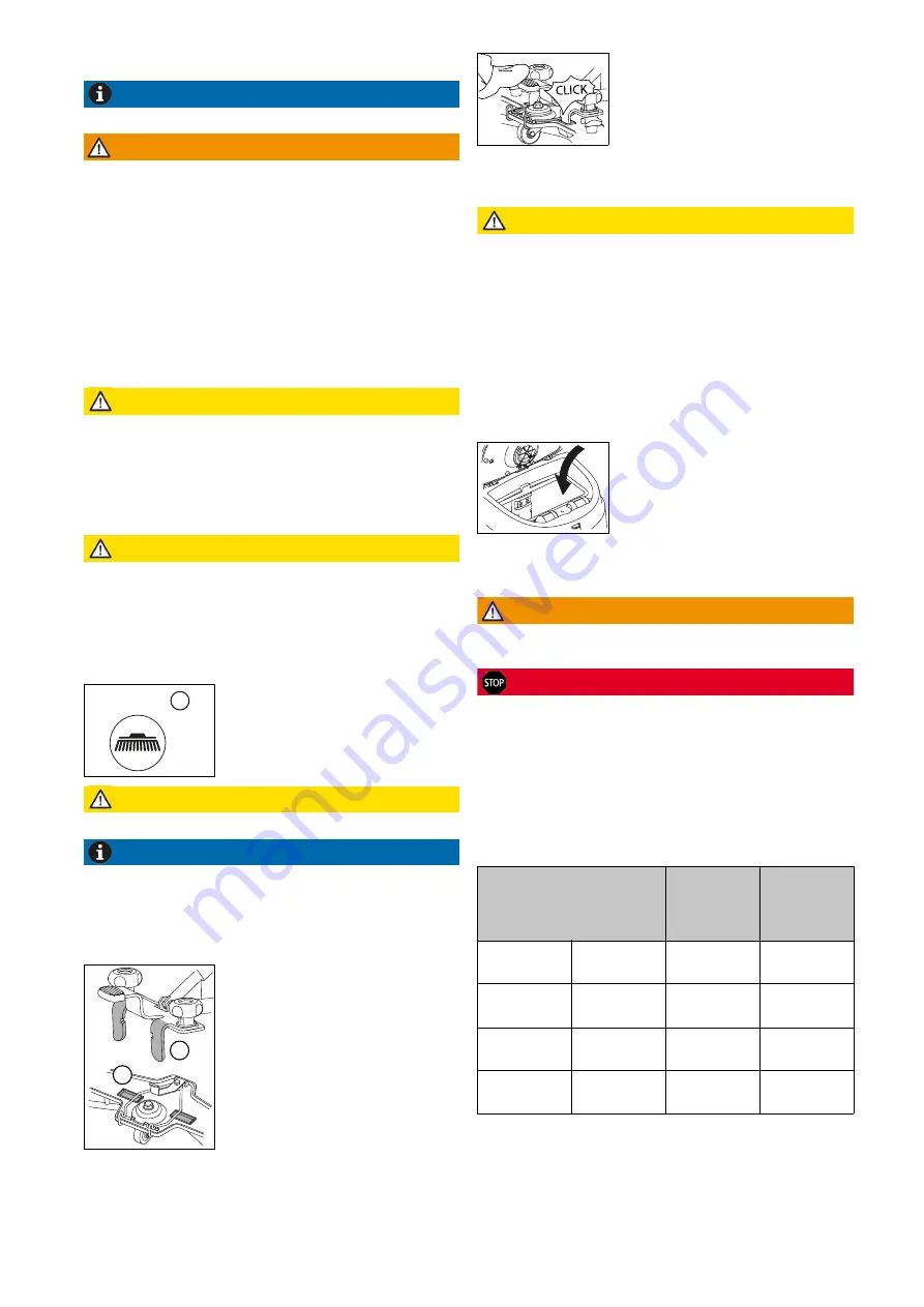 Taski Diversey swingo 4000 Manual Download Page 222