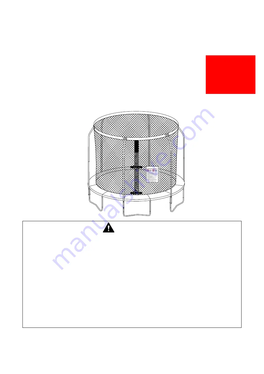 Tasman Sports TR-14-FLEX-FZ User Manual Download Page 1