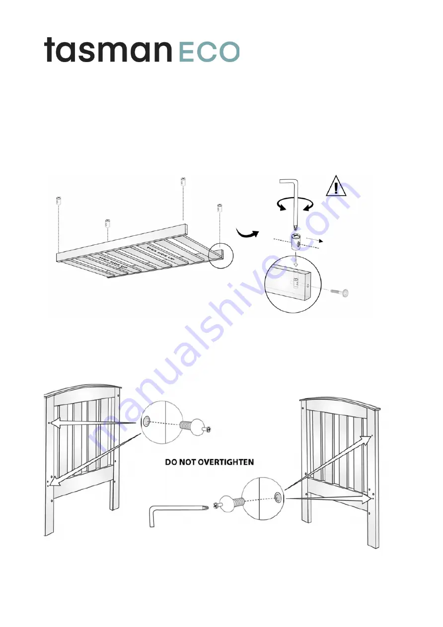 TasmanEco Elba Cot Скачать руководство пользователя страница 4