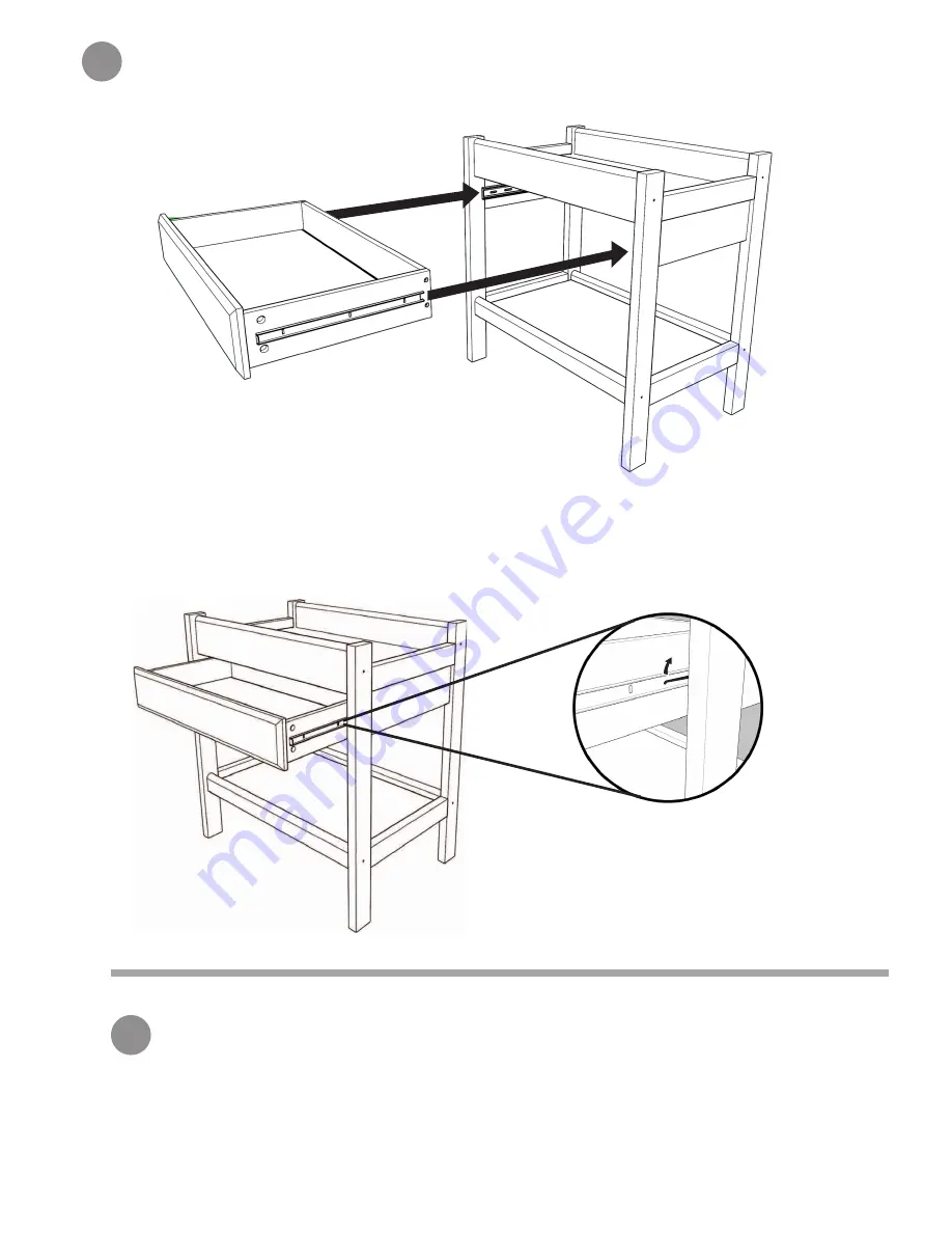 TasmanEco Europa change table Assembly Instructions Manual Download Page 7