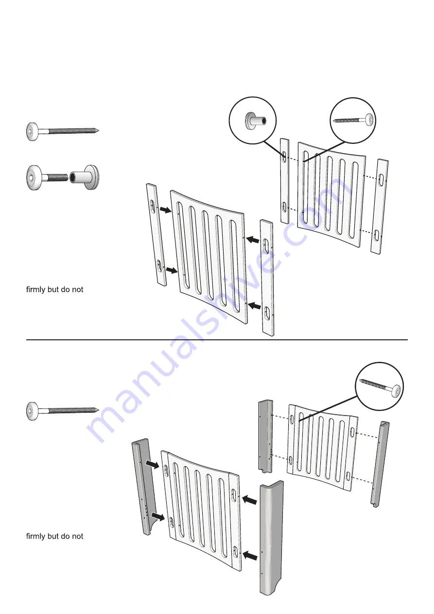 TasmanEco Vogue Cot Assembly And Care Instructions Download Page 9