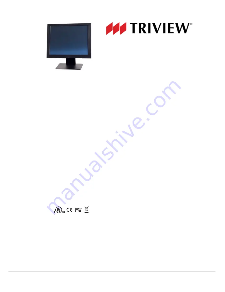 Tatung Triview T5DVI Specifications Download Page 1