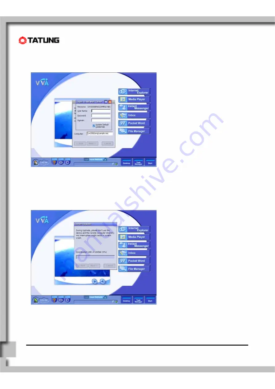 Tatung WEBPAD TWN-213CU User Manual Download Page 31