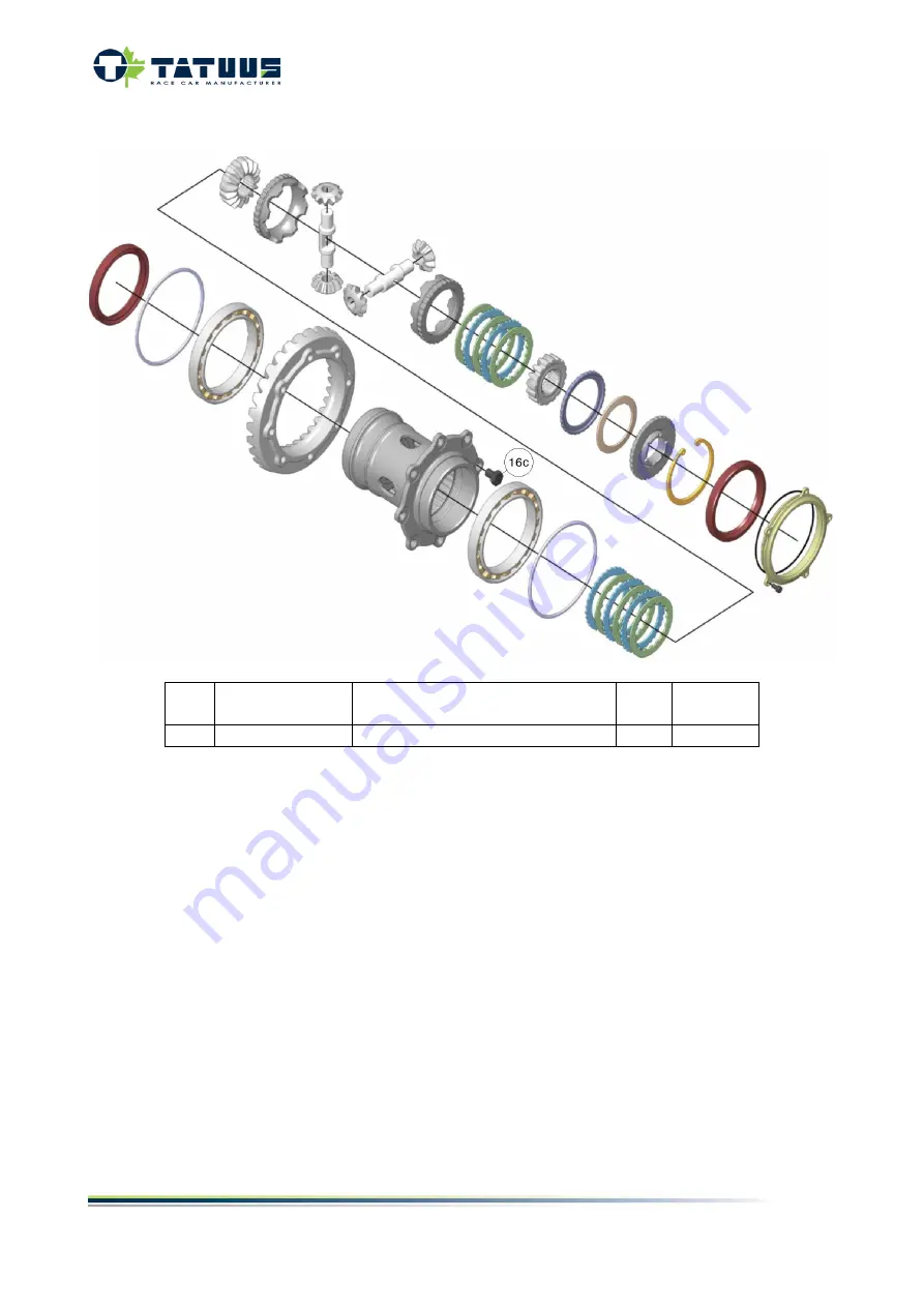 Tatuus T318 Technical Manual Download Page 182