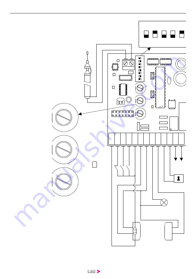 tau D727M Installation Manual Download Page 2