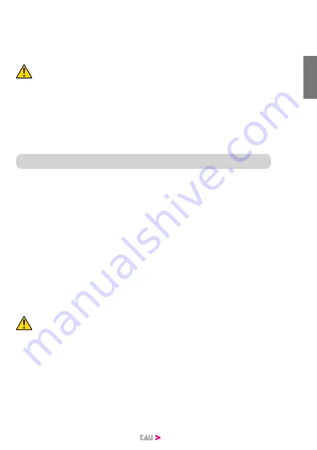 tau D770M Use And Installation  Manual Download Page 19