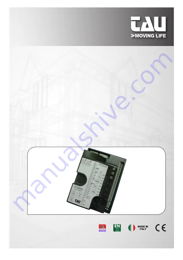 tau K126MA Installation Manual Download Page 1