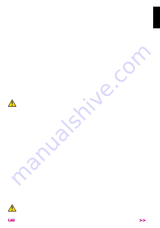 tau K127MA Installation Manual Download Page 13