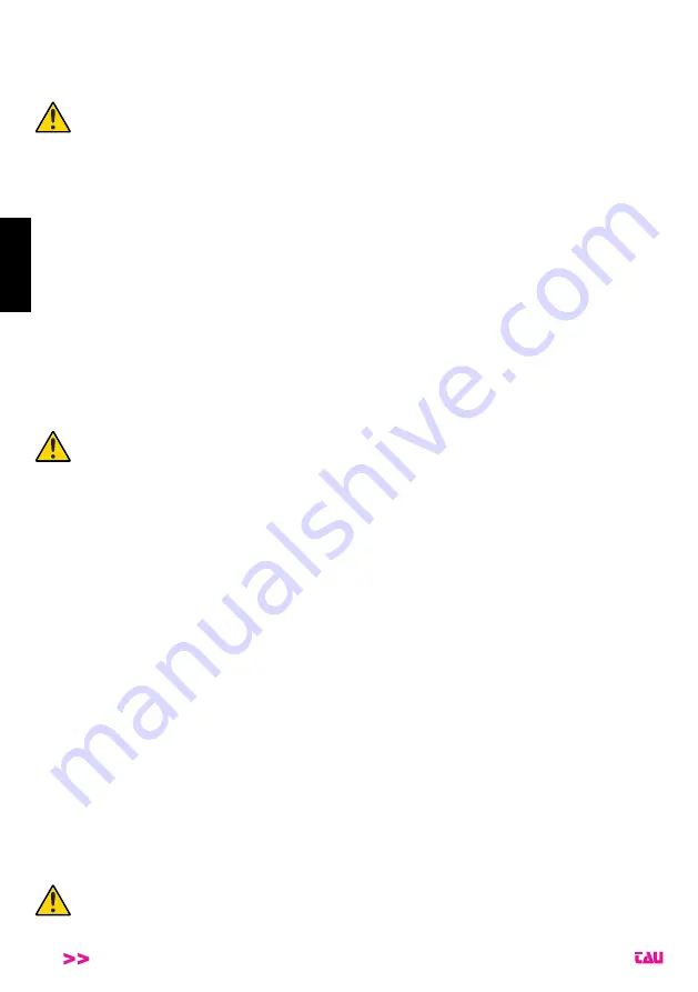 tau K127MA Installation Manual Download Page 32