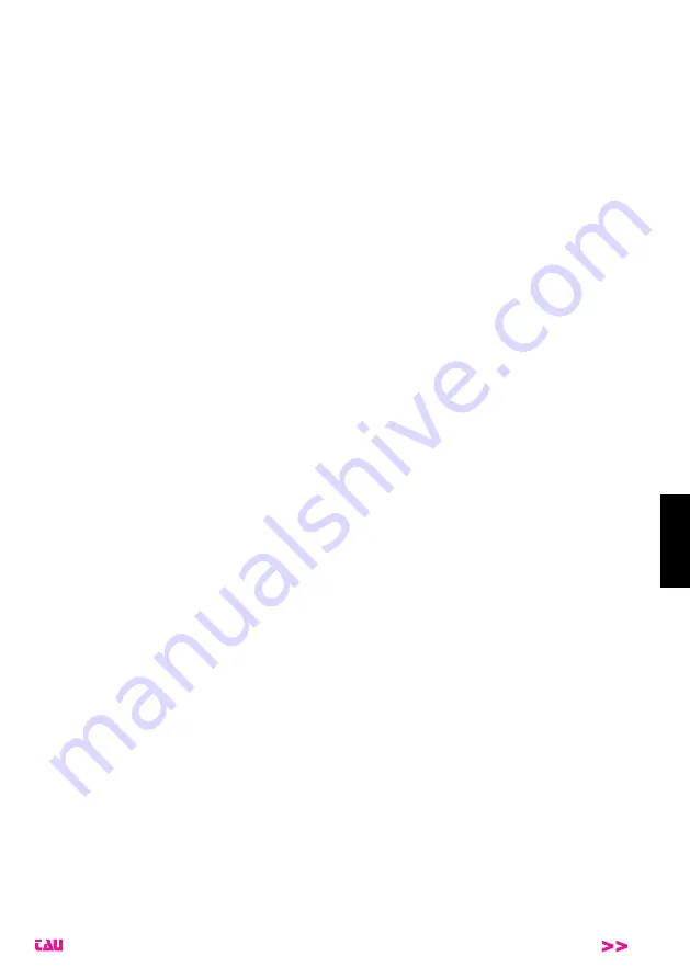 tau K127MA Installation Manual Download Page 61