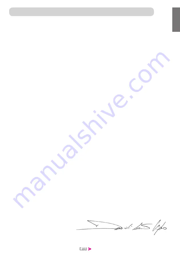 tau K996MA Installation Manual Download Page 11