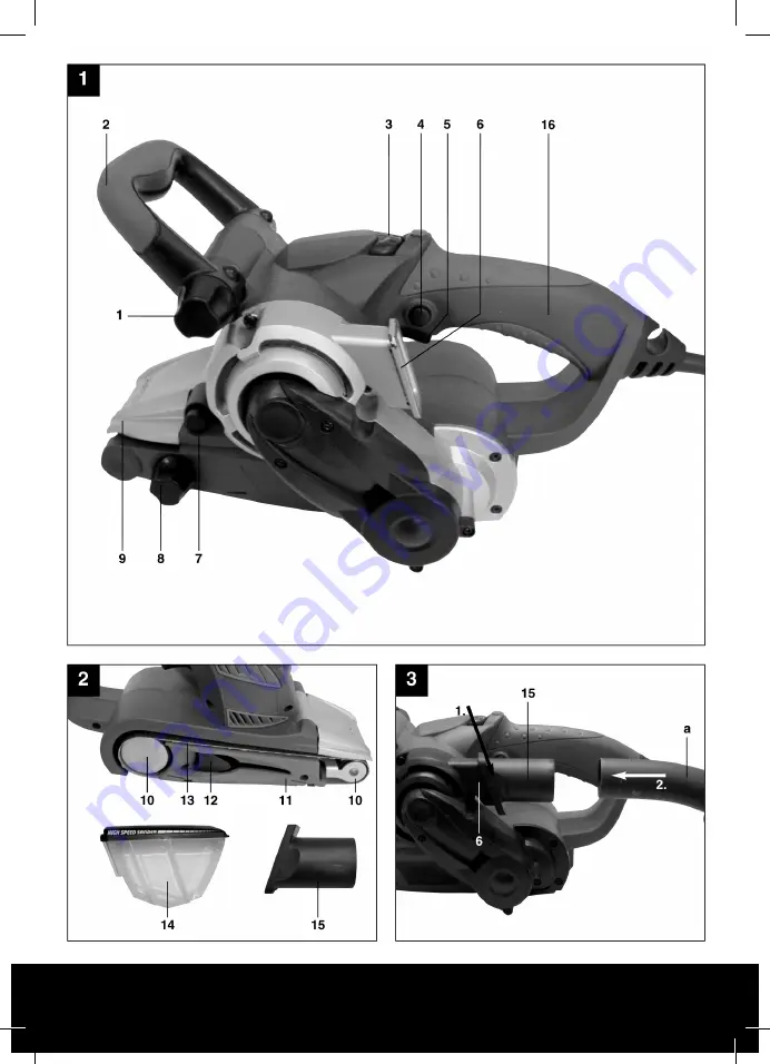 Taurus TITANIUM RT-BS 75 Instruction Manual Download Page 3