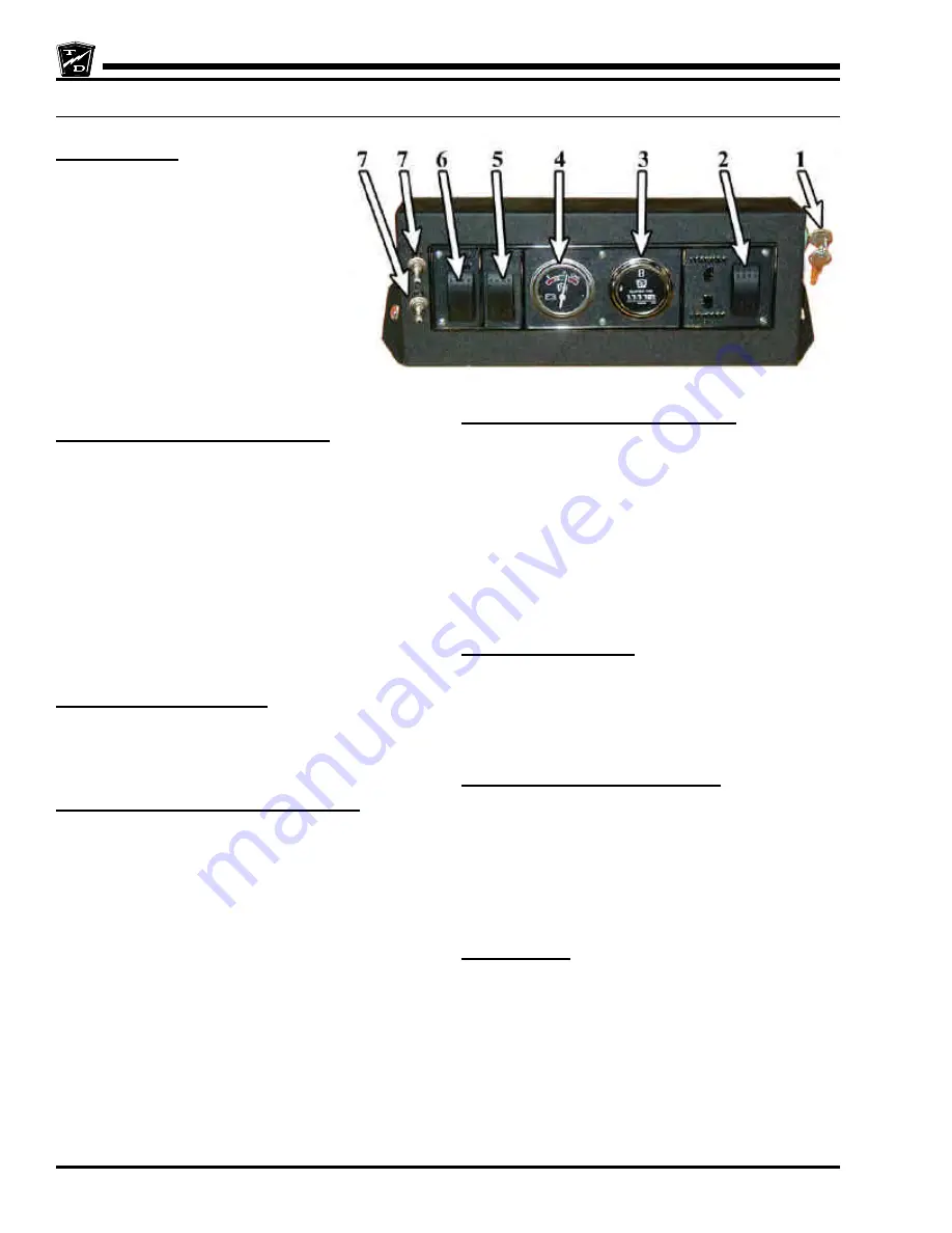 Taylor-Dunn B 2-10 Operation, T Roubleshooting And Replacement Parts Manual Download Page 16