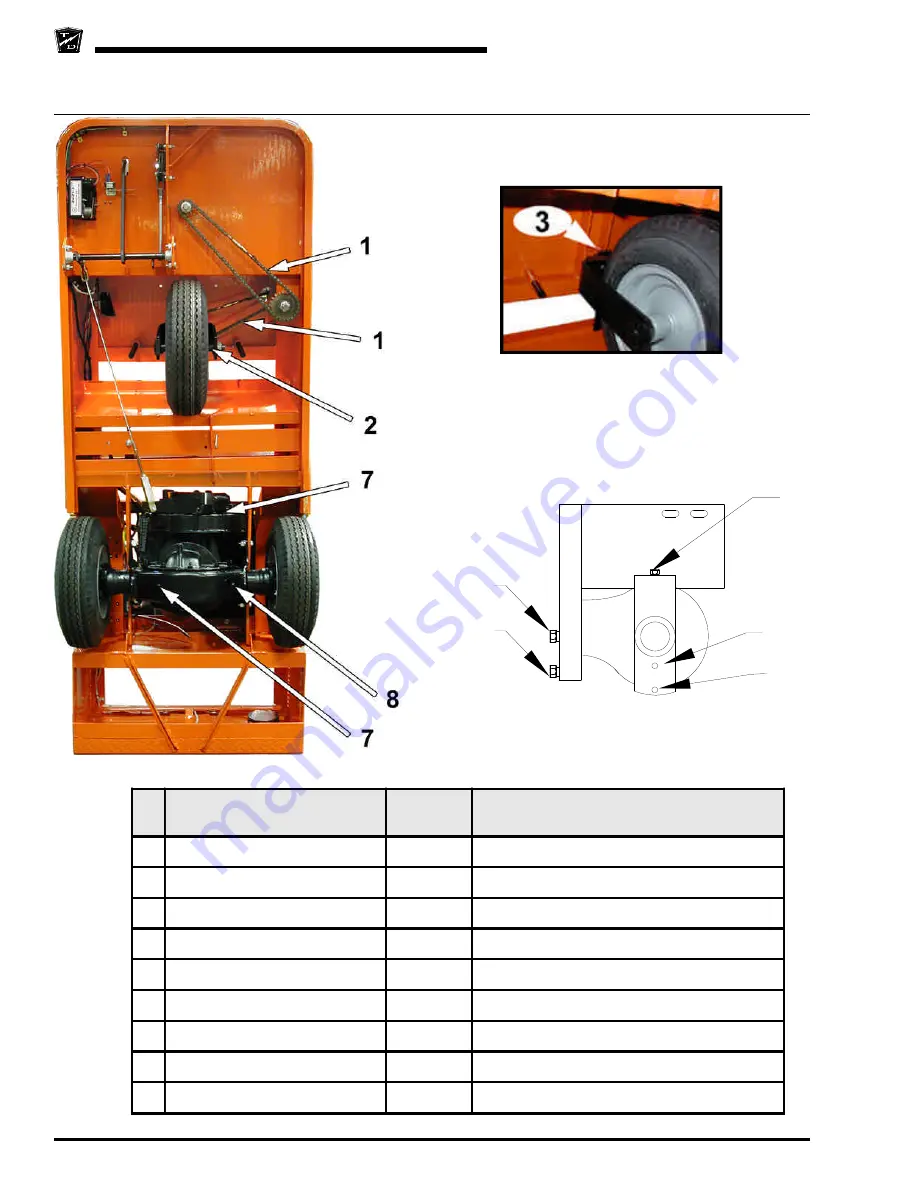 Taylor-Dunn C0-014-32 Operation, T Roubleshooting And Replacement Parts Manual Download Page 28