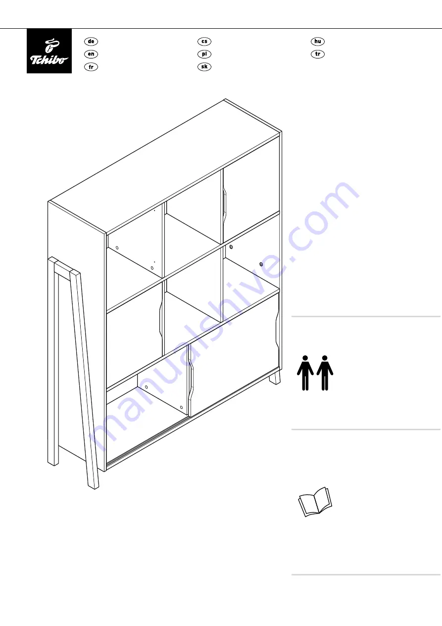 Tchibo 351 840 Assembly Instructions Manual Download Page 1