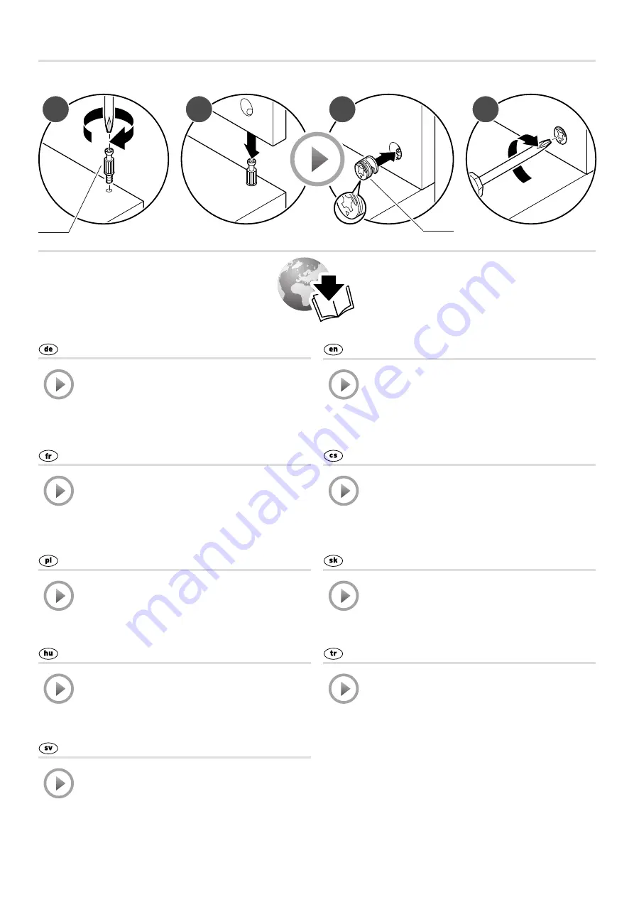 Tchibo 358511 Assembly Instructions Manual Download Page 10