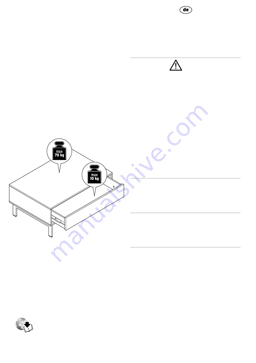 Tchibo 360 553 Assembly Instructions Manual Download Page 3