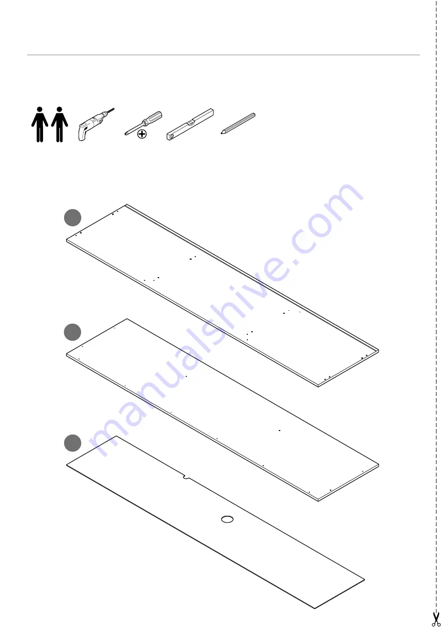 Tchibo 619 443 Assembly Instructions Manual Download Page 8