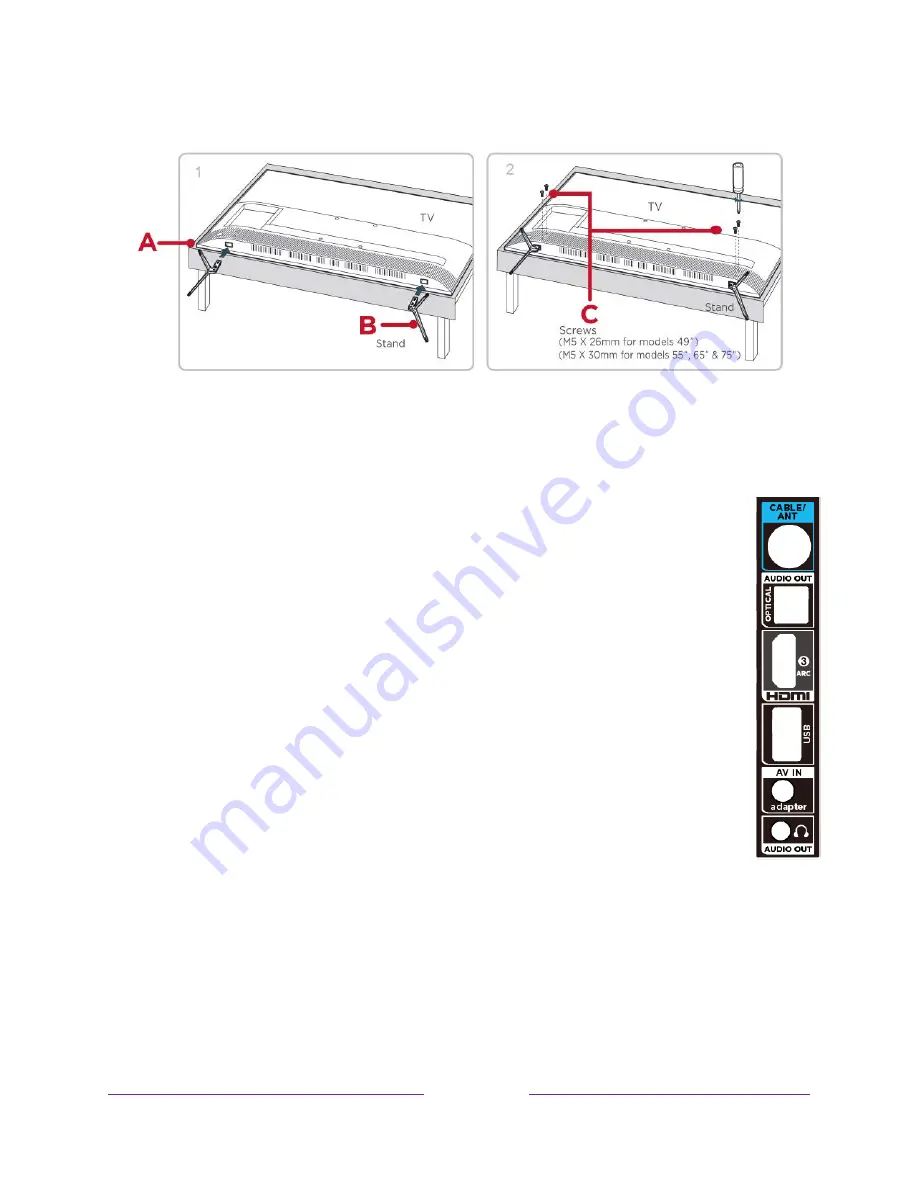 TCL Roku TV 55C807 User Manual Download Page 18