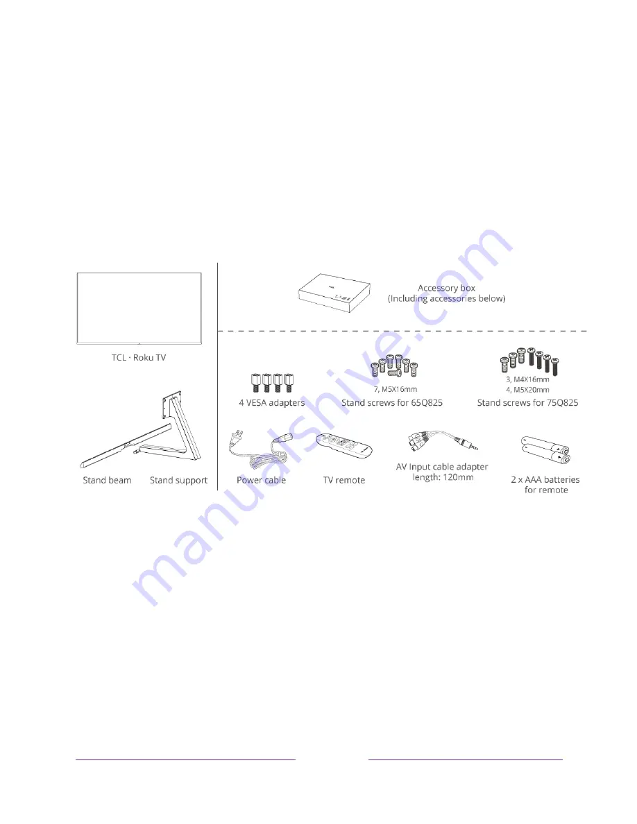 TCL Roku TV 65Q825 User Manual Download Page 16