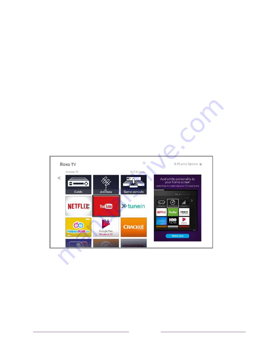 TCL Roku TV 65Q825 User Manual Download Page 106