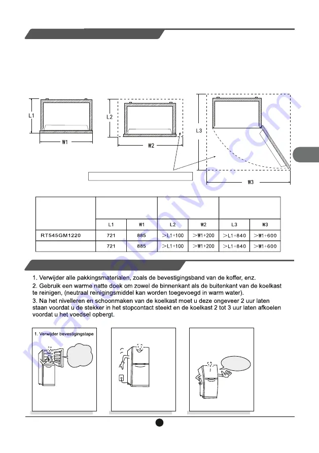 TCL RT545GM1220 Скачать руководство пользователя страница 62