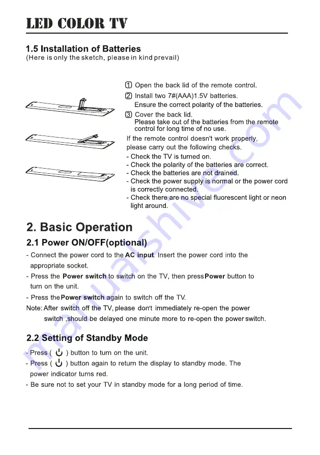 TD Systems K40DLS6F Instruction Manual Download Page 9