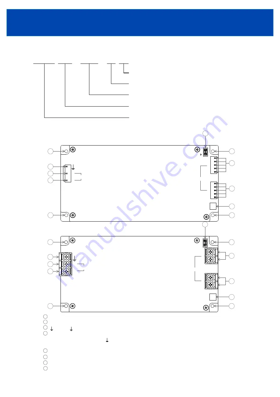 TDK-Lambda ZWP350-1000 Series Instruction Manual Download Page 4