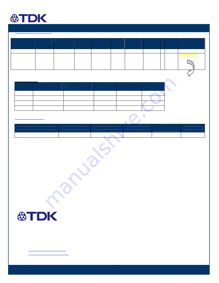 TDK FReta iEB48013A120V Скачать руководство пользователя страница 2