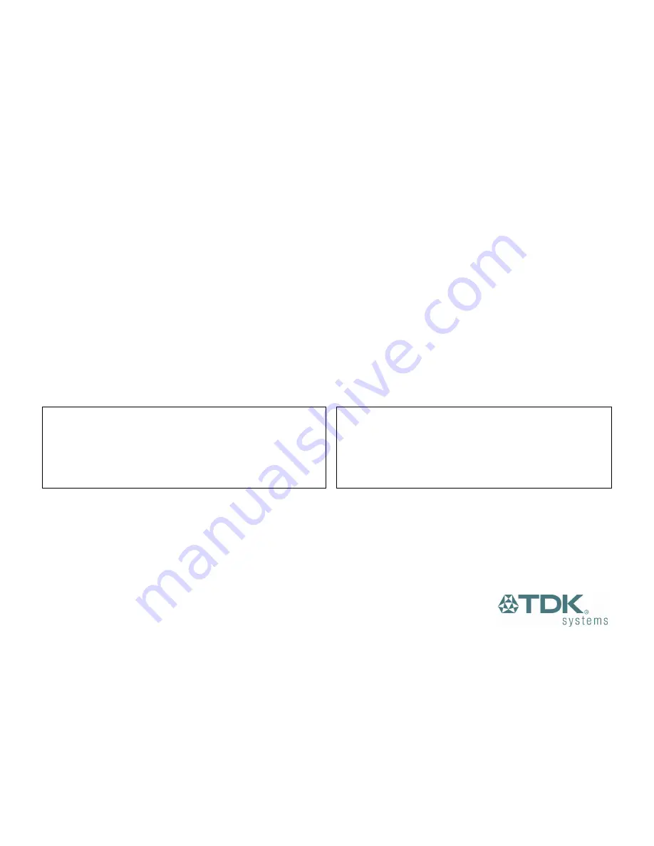 TDK R520M Manual Download Page 3