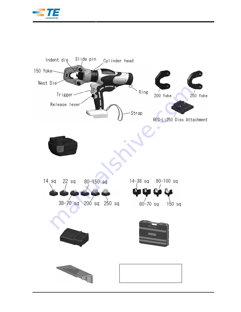 TE REC-Li250M User Manual Download Page 6