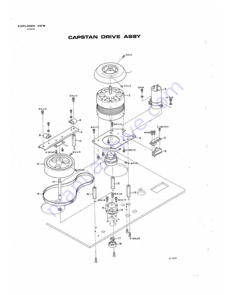 Teac A-3300 Service Manual Download Page 51