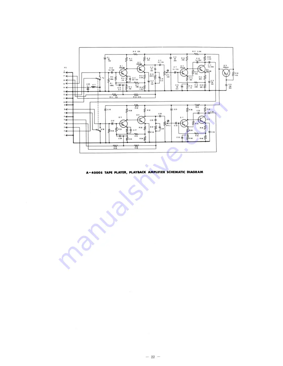 Teac A-4000S Service Manual Download Page 22