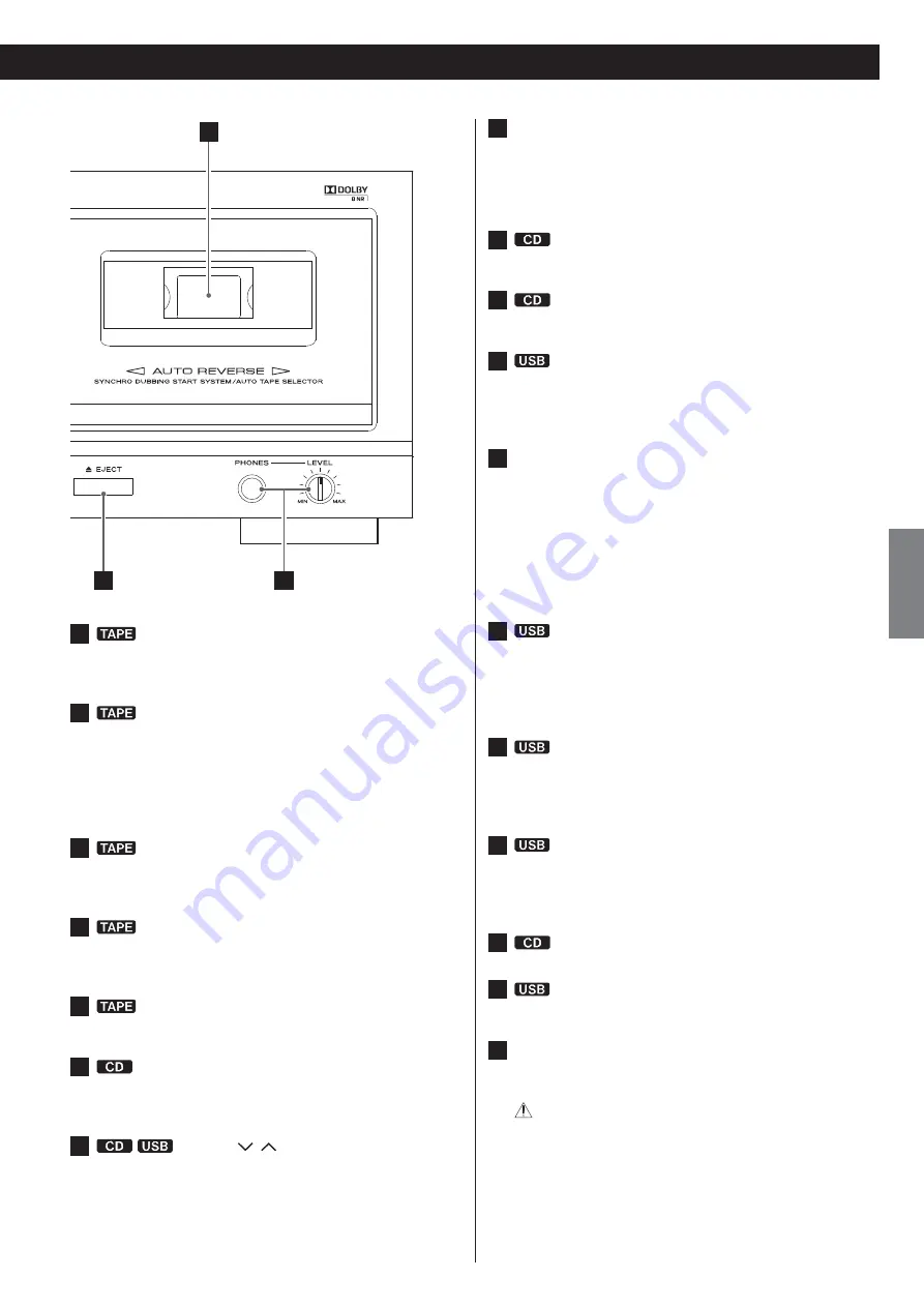 Teac AD-800 Owner'S Manual Download Page 47