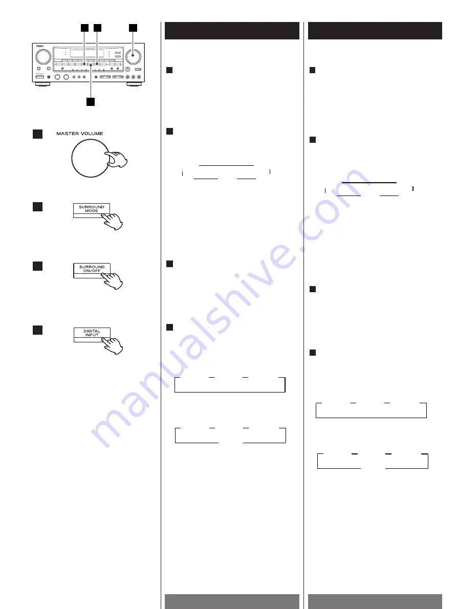 Teac AG-D9300 Скачать руководство пользователя страница 26