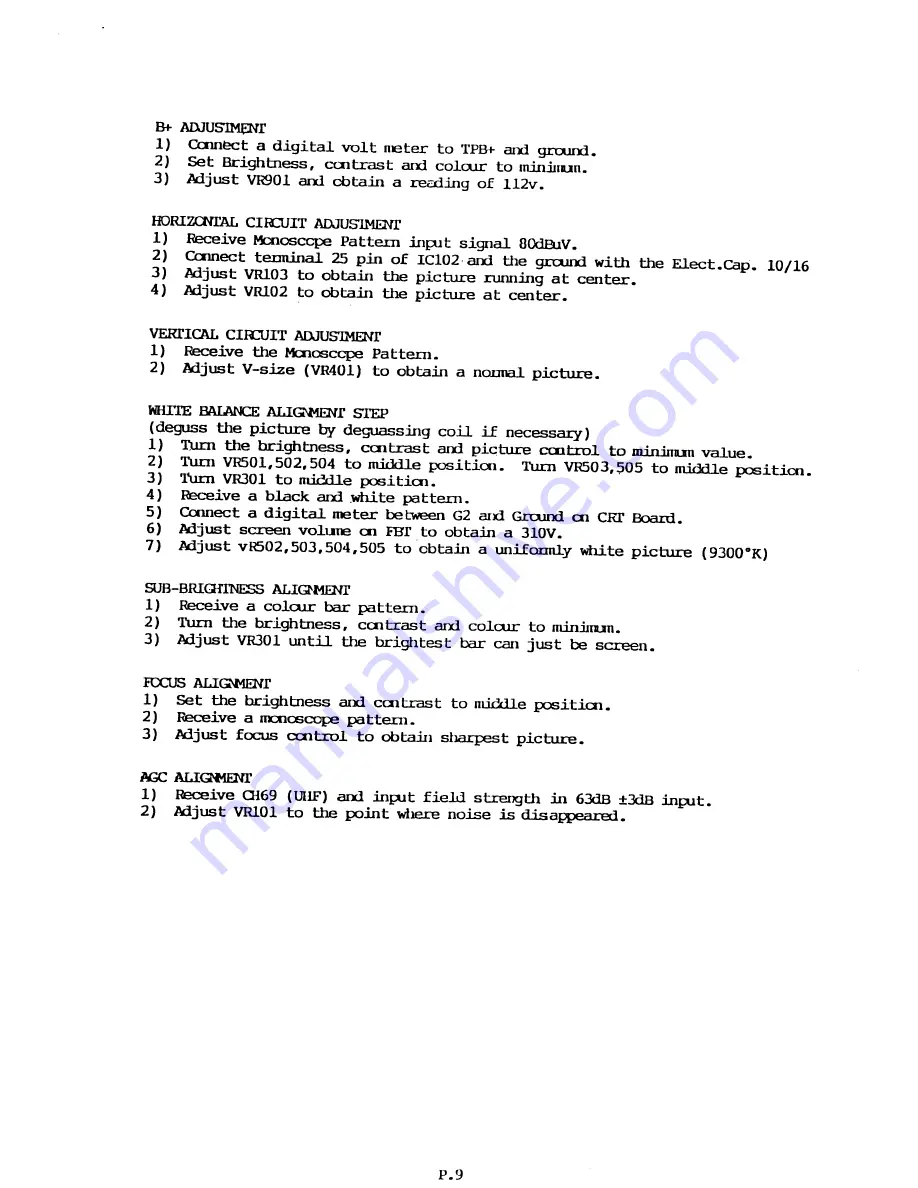 Teac CT-M510 Service Manual Download Page 10