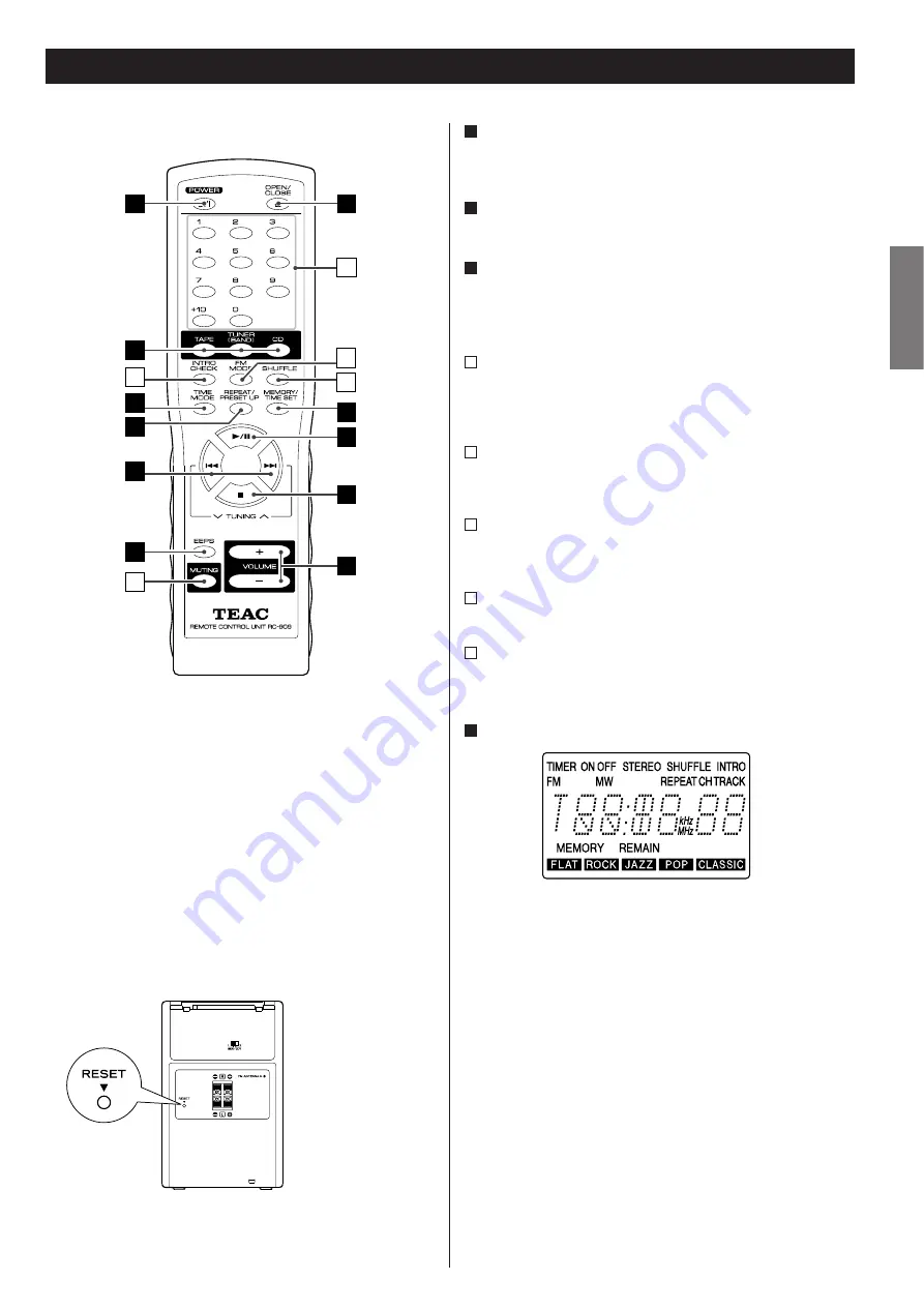 Teac MC-D3 Скачать руководство пользователя страница 25