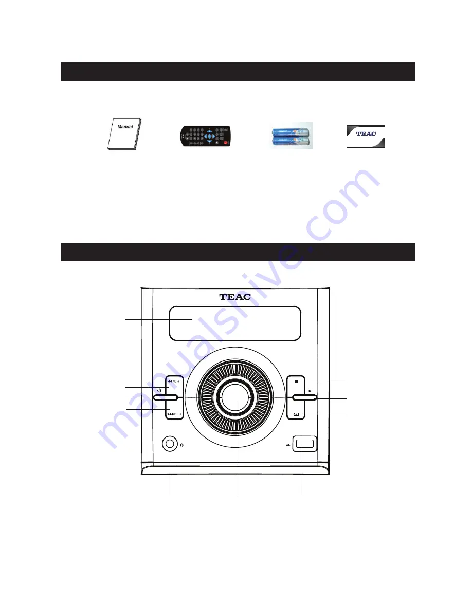 Teac MCD65BT User Manual Download Page 8