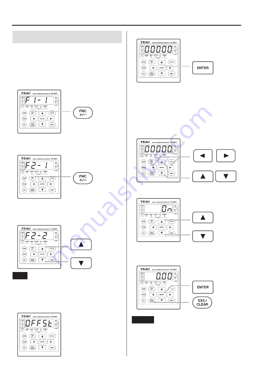 Teac TD-260T Instruction Manual Download Page 15