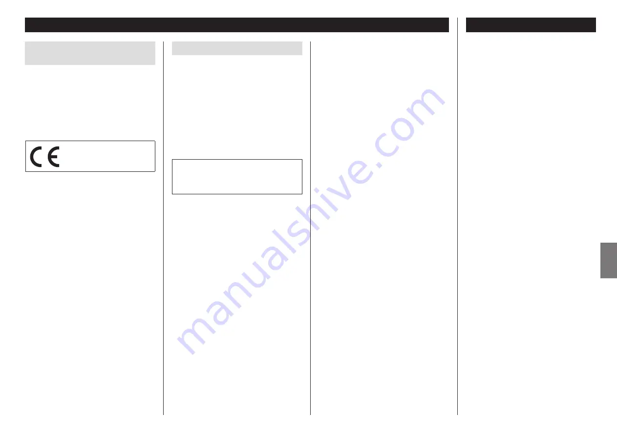 Teac TN-100 Owner'S Manual Download Page 43