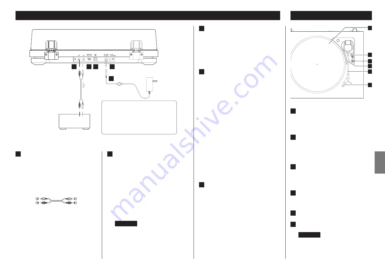 Teac TN-100 Owner'S Manual Download Page 45