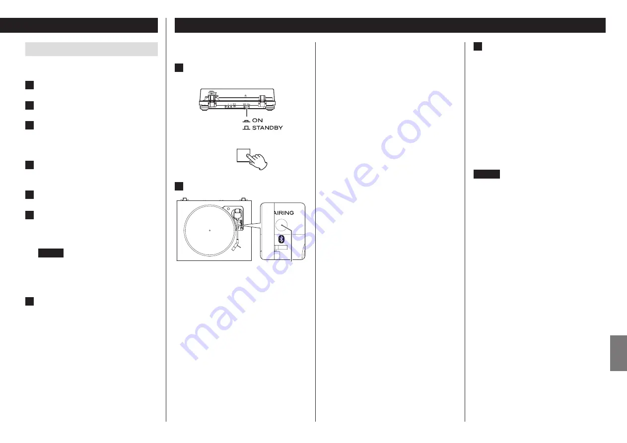 Teac TN-100 Owner'S Manual Download Page 69