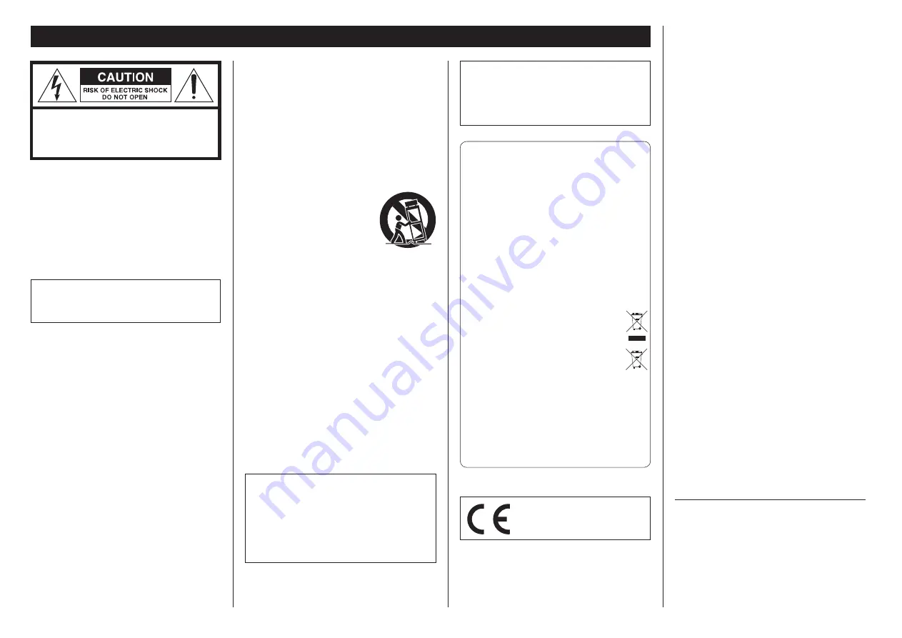 Teac TN-400S Owner'S Manual Download Page 58