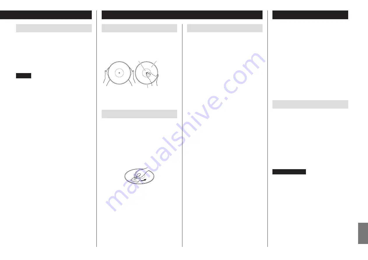 Teac TN-570 Owner'S Manual Download Page 73