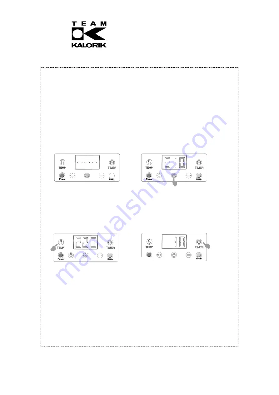 Team Kalorik TKG COG 1001 Manual Download Page 42