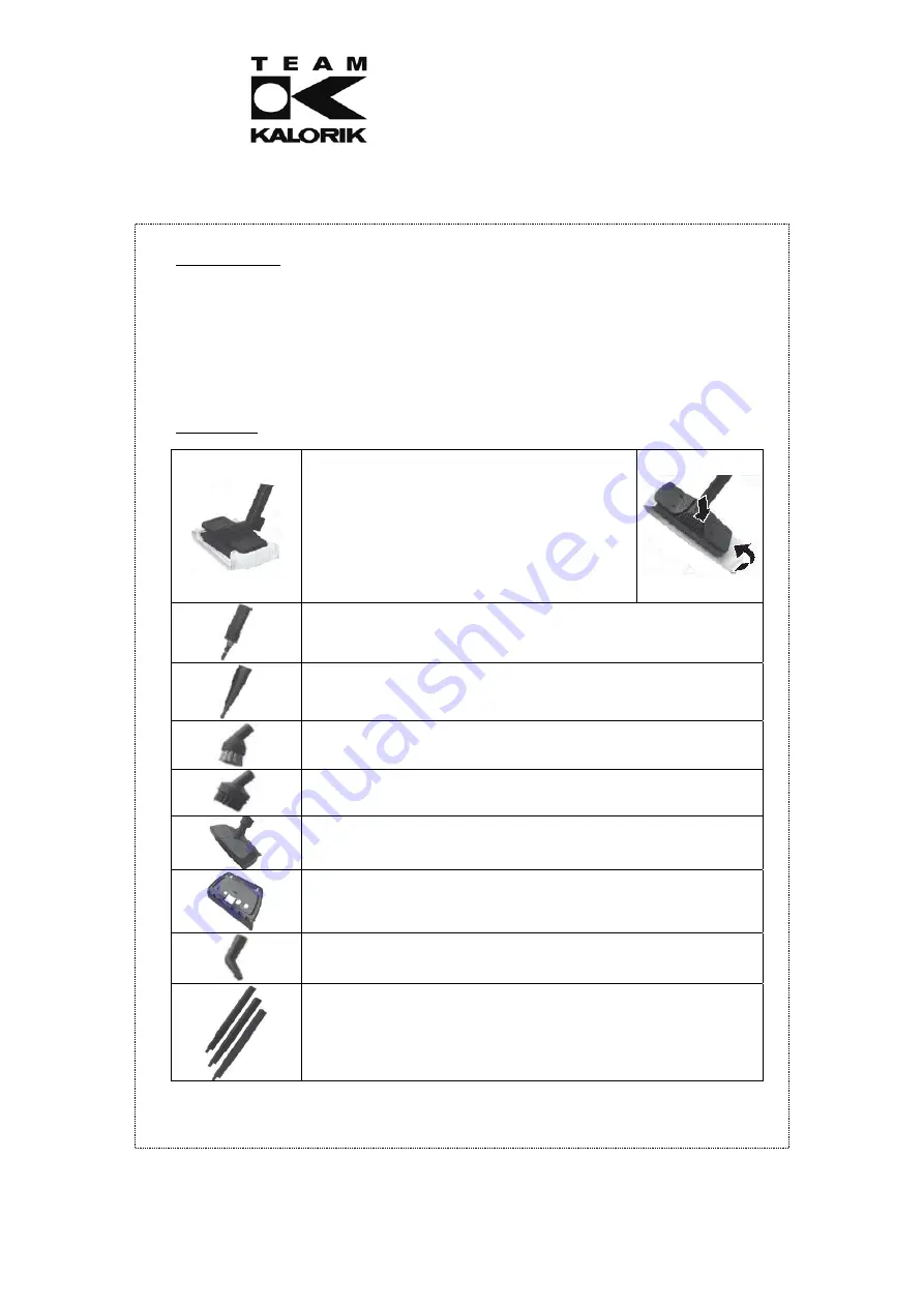 Team Kalorik TKG SFC 1001 Operating Instructions Manual Download Page 26