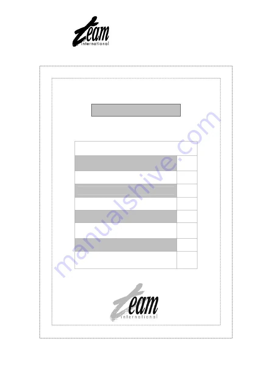 Team KM 1 Operating Instructions Manual Download Page 28